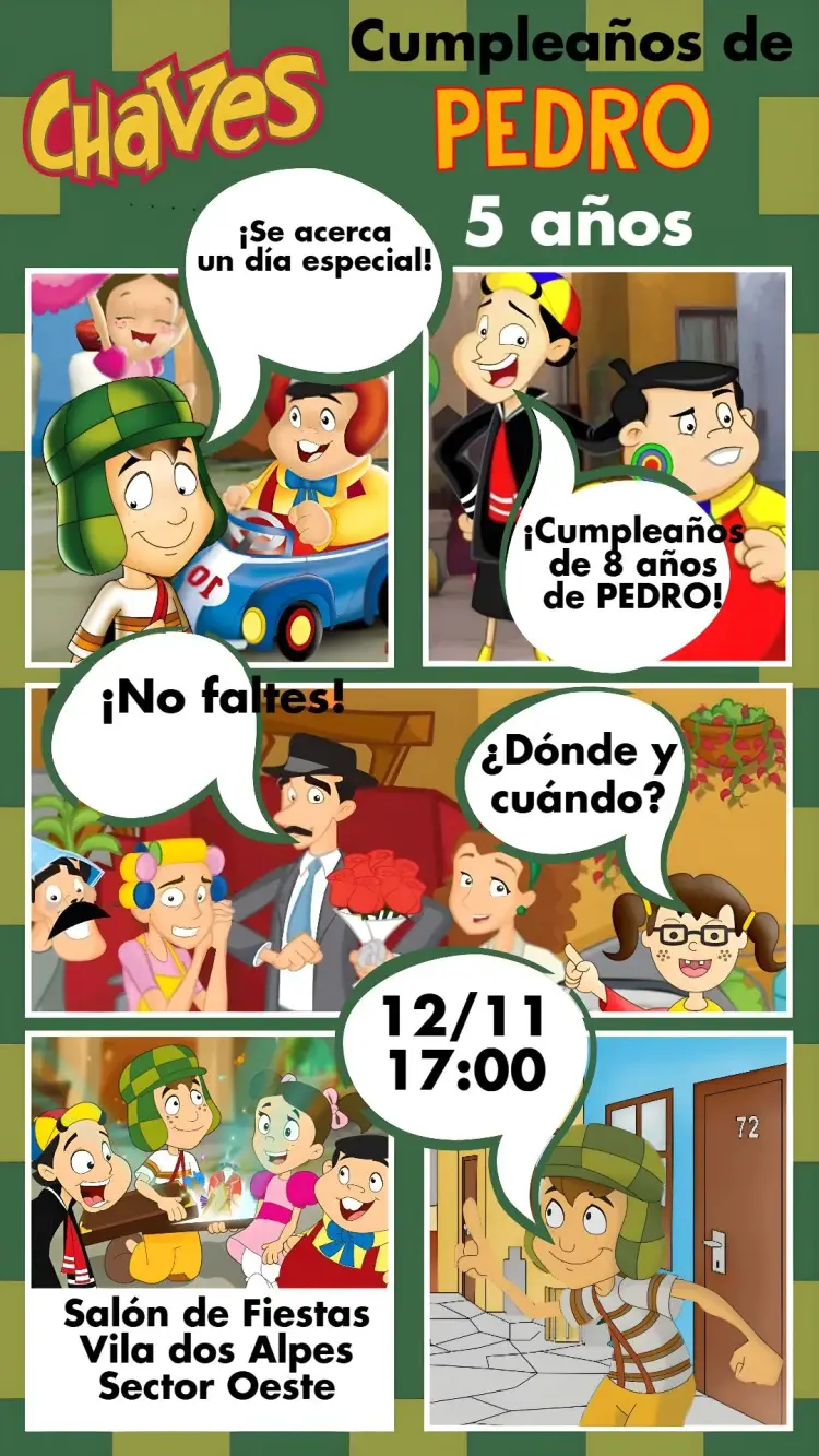 Invitación Chaves