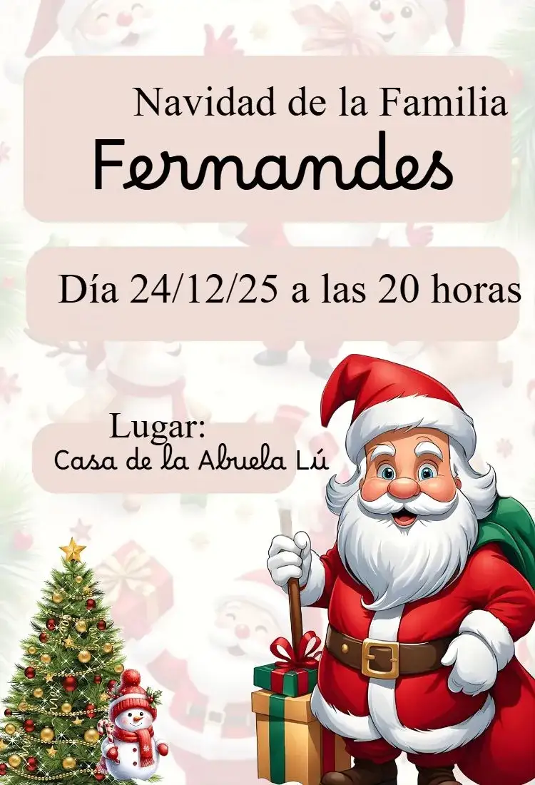 Invitación Invitación de Navidad – tema Fechas Conmemorativas rojo y verde, blanco y dorado, minimalista, vintage, nieve, ilustraciones navideñas