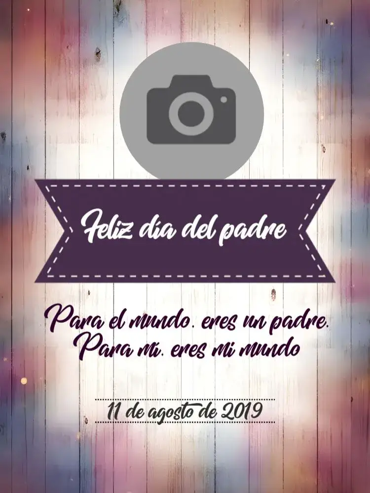 Invitación Publicación Día Del Padre Con Foto Amor – tema Más buscados moderno, familia, amor, minimalista, vintage