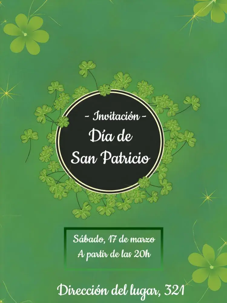 Invitación Día De San Patricio Beer