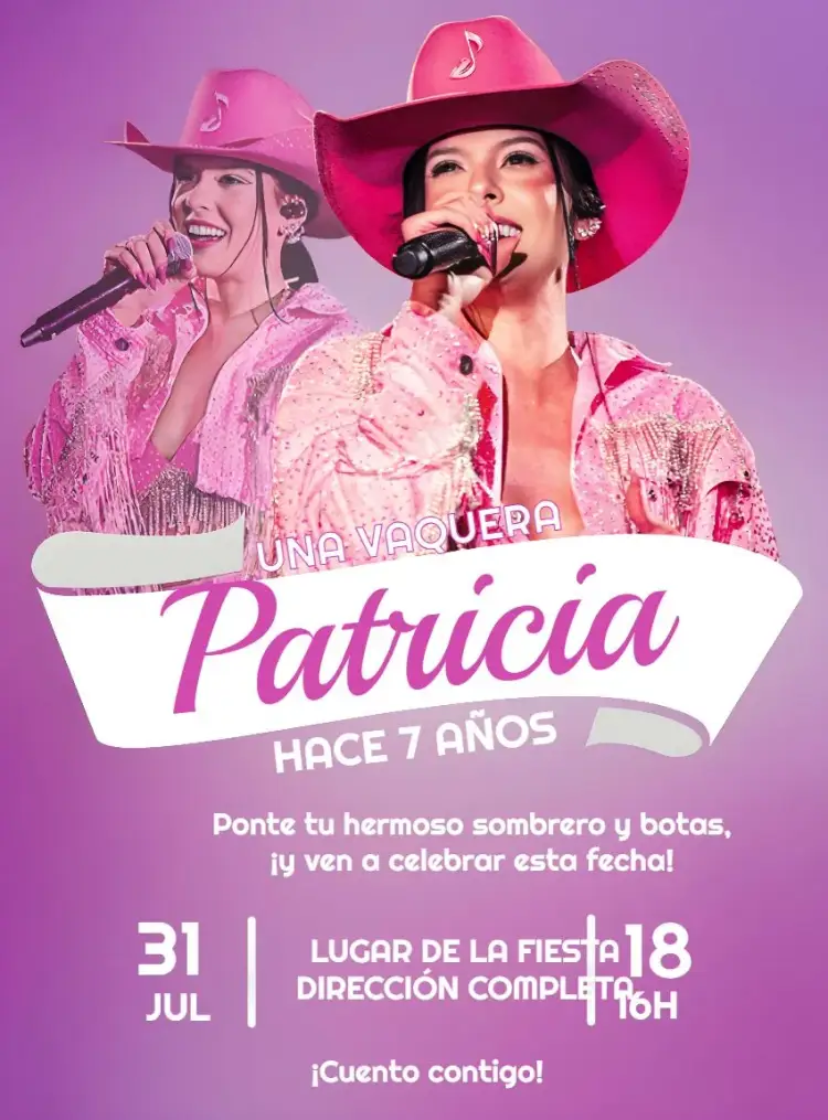 Invitación Ana Castela Agronejo