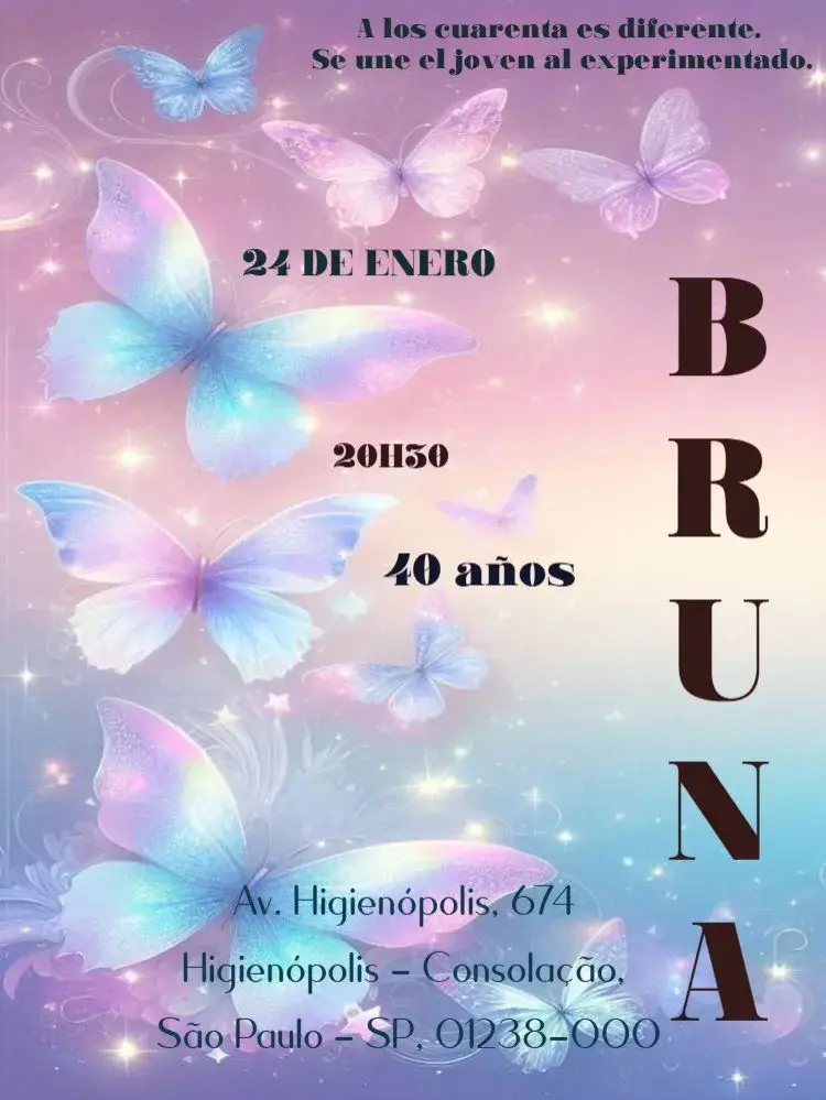 Invitación Mariposas Para Editar Femenino