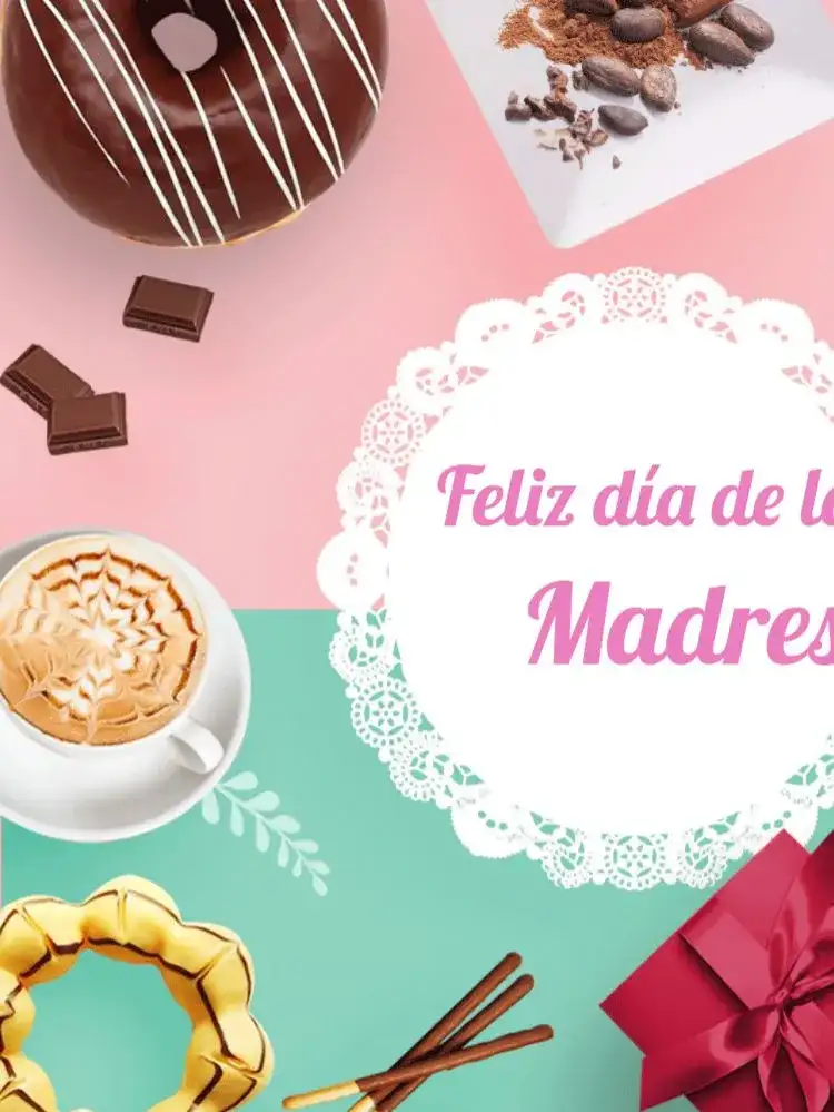 Tarjeta Día De La Madre Rosa