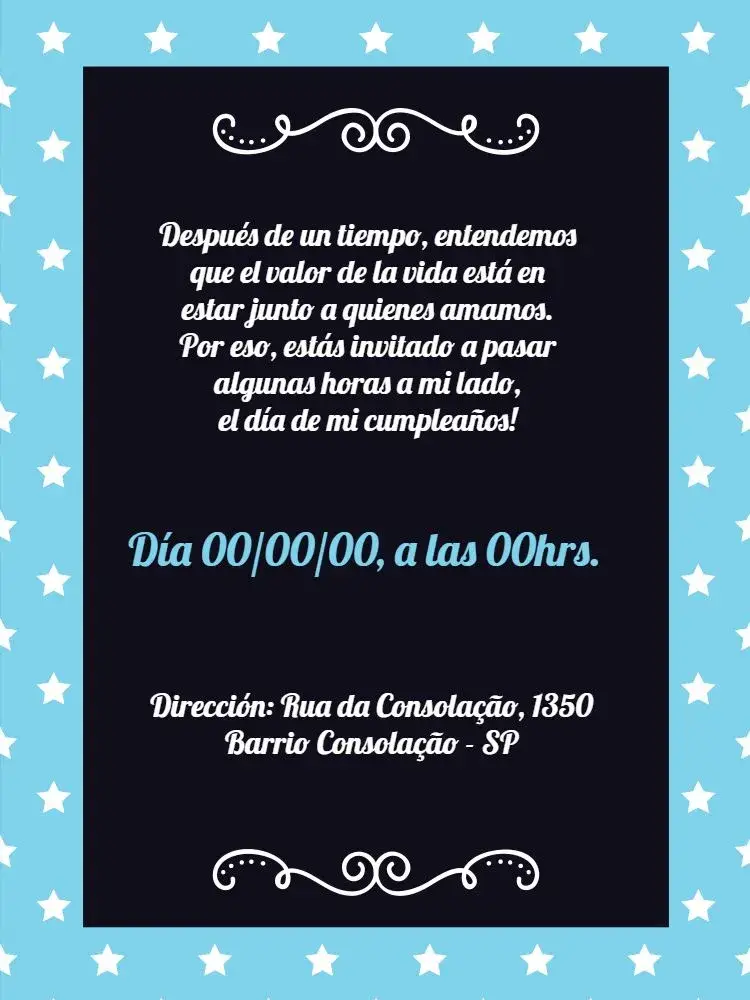 Invitación Celebración