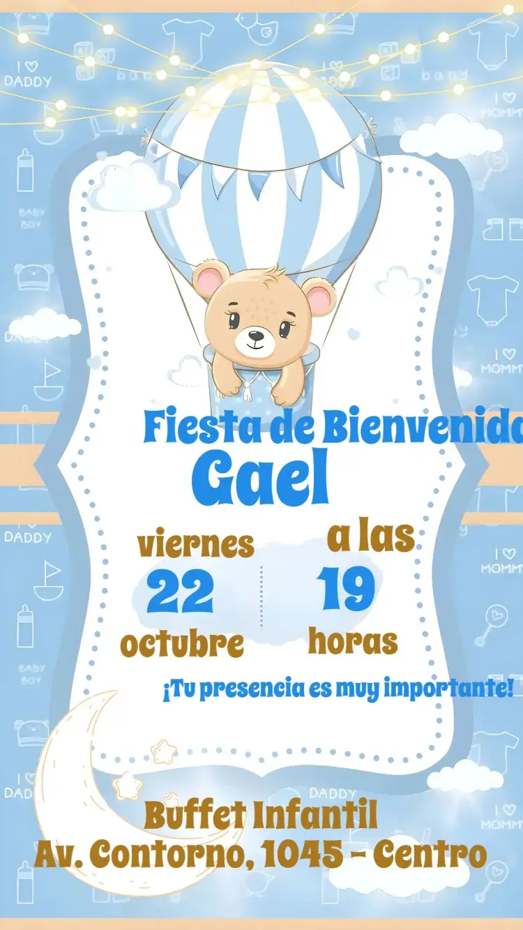Invitación Baby Shower
