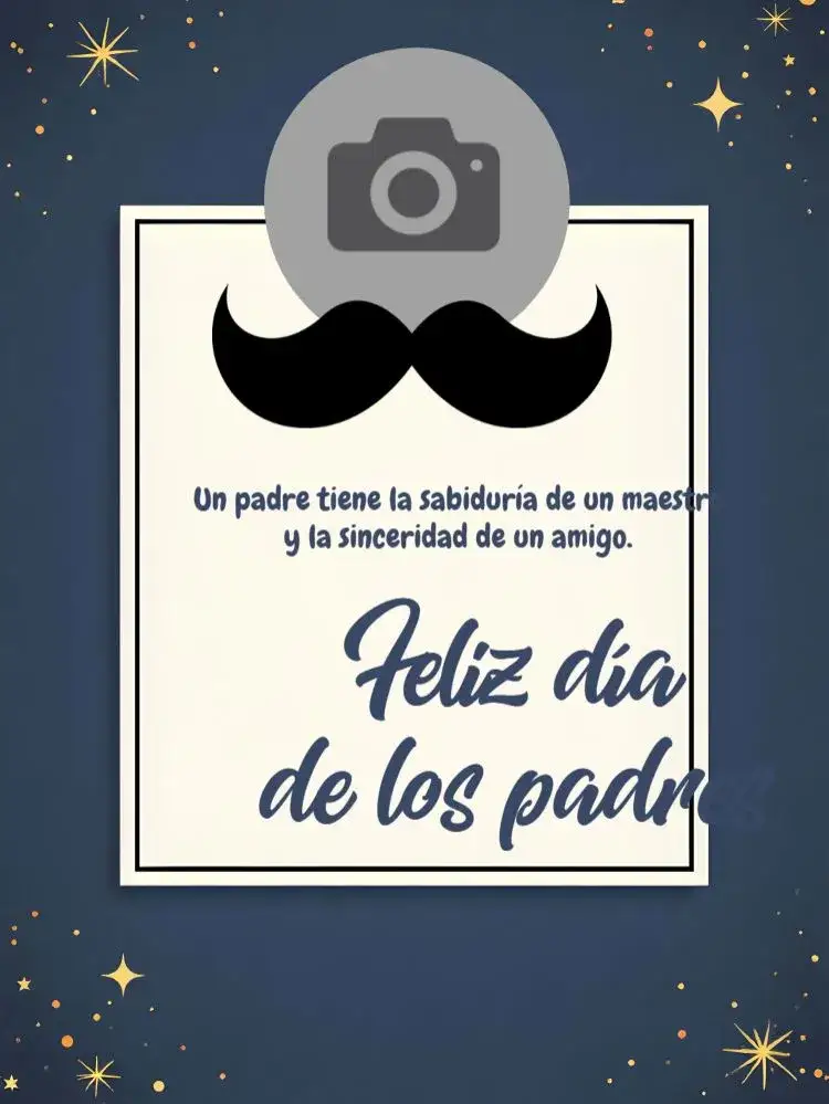 Invitación Publicación Día Del Padre Con Foto Homenaje – tema Más buscados moderno, acogedor, colorido, familiar, minimalista