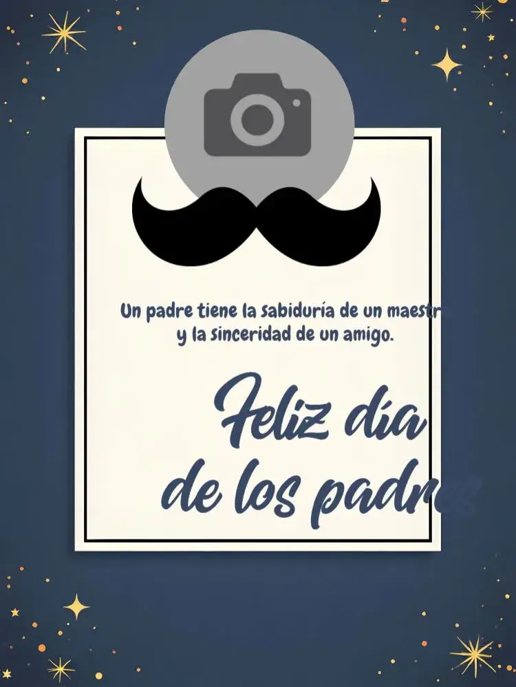 Invitación Publicación Día Del Padre Con Foto Homenaje
