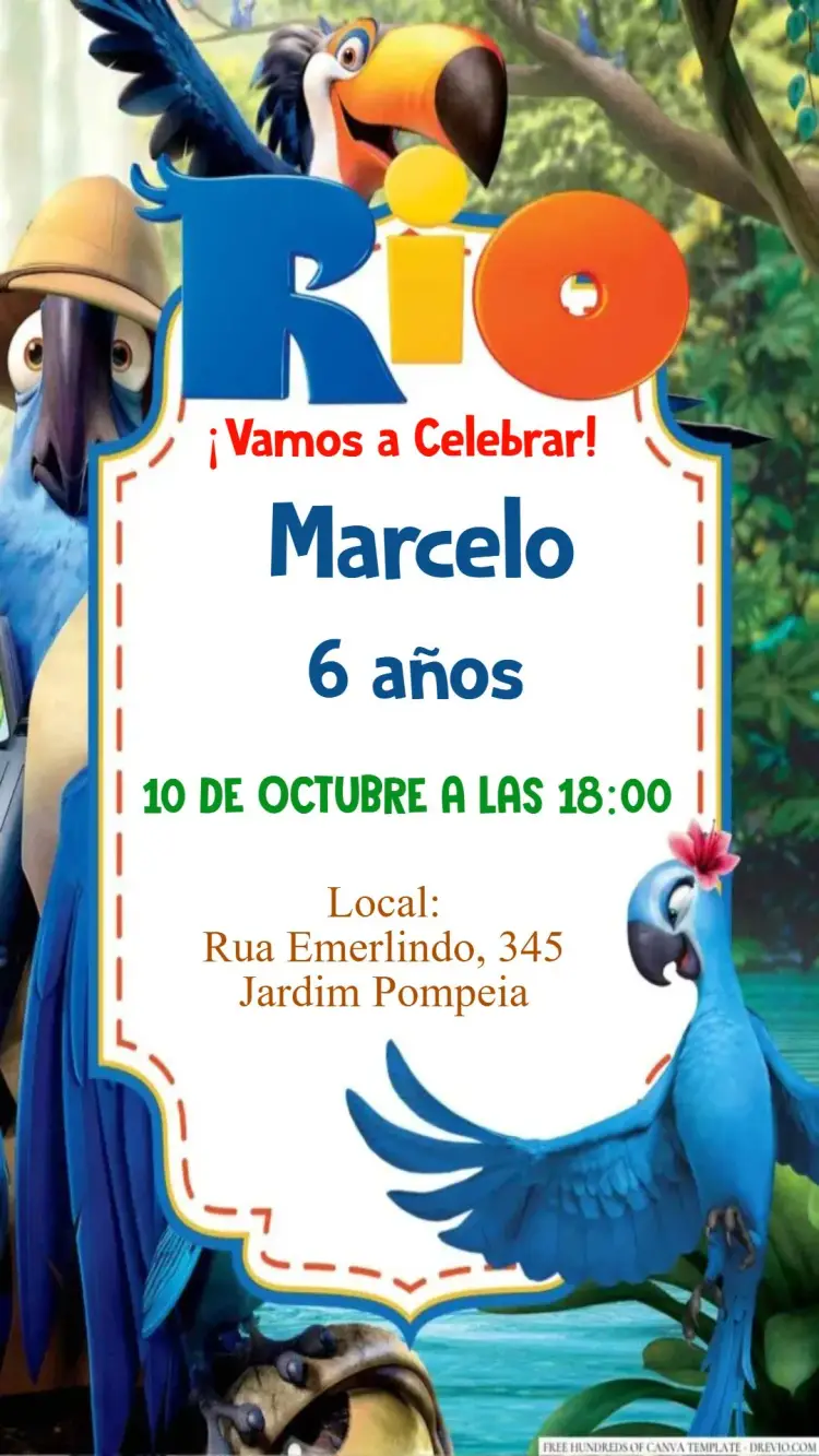 Invitación Rio o Filme