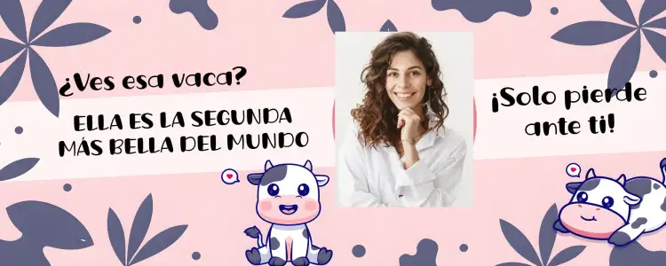 Invitación Arte Taza Amiga Vaca Con Foto Linda – tema Más buscados delicado, tierno, lúdico, rosa, divertido, amigas