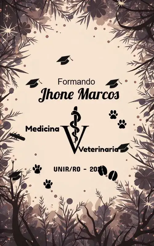 Arte Para Vaso Graduación Medicina Veterinaria Diploma