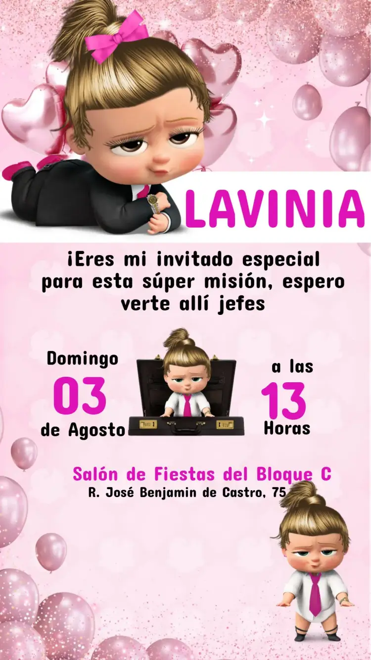 Invitación Cumpleaños LA PODEROSA CHEFINHA