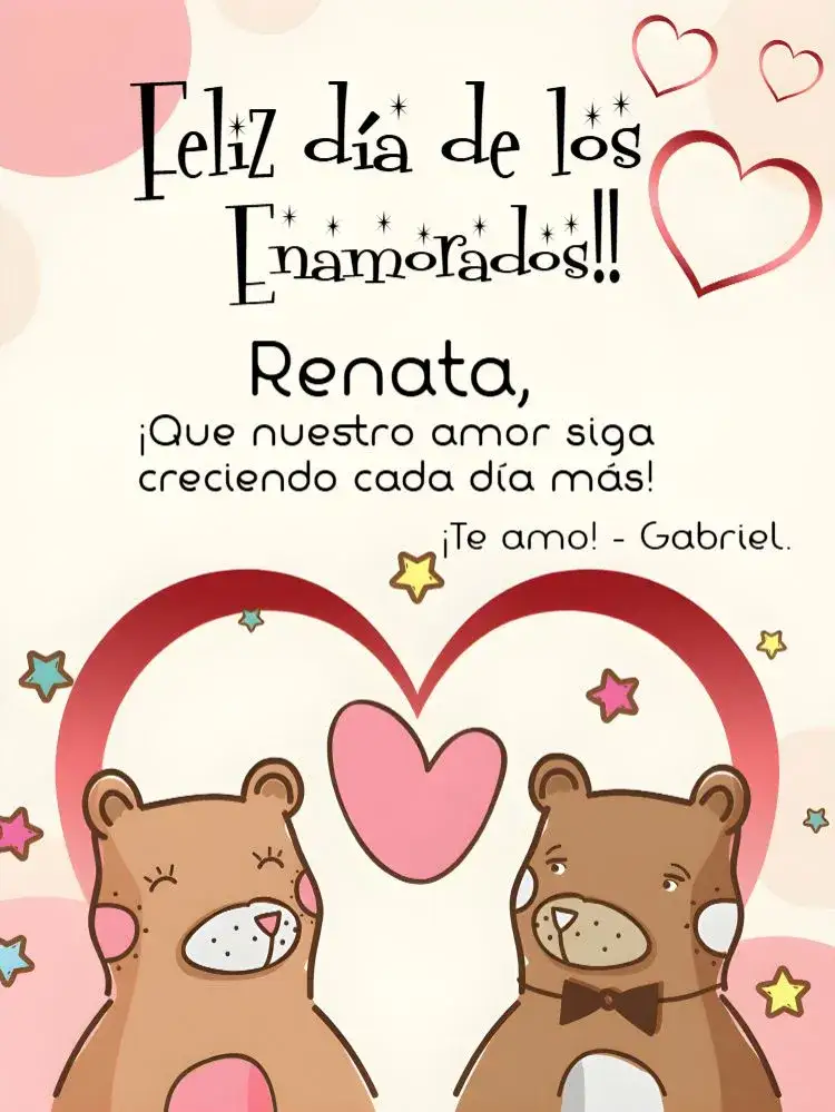 Invitación Tarjeta Para Día De Los Enamorados Estrellas – tema Fechas Conmemorativas romántico, colorido, moderno, divertido, astral, minimalista