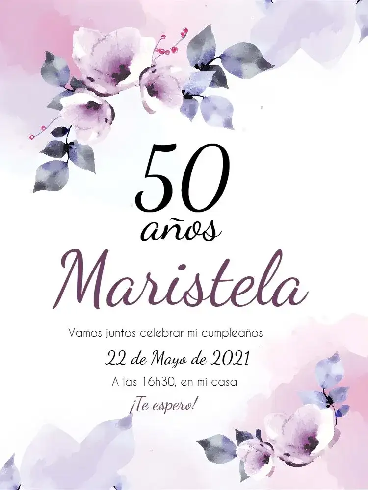 50 Años Floral Flores