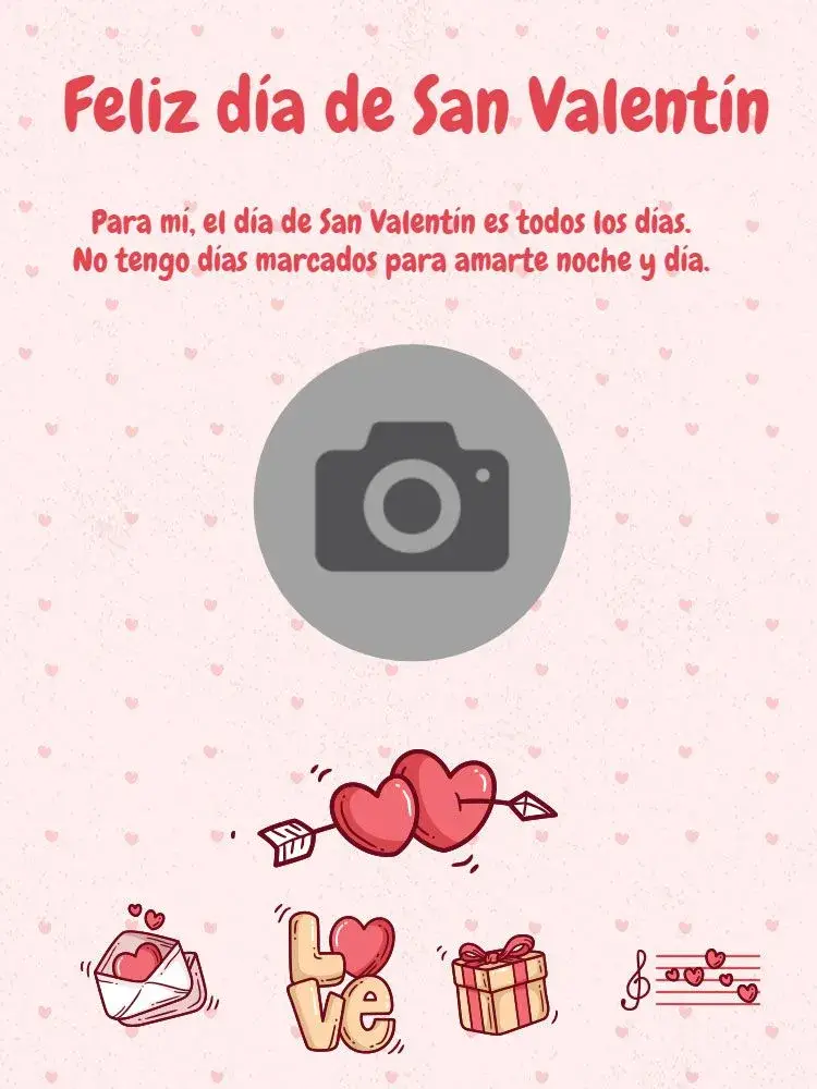 Invitación Tarjeta Día De Los Enamorados Foto