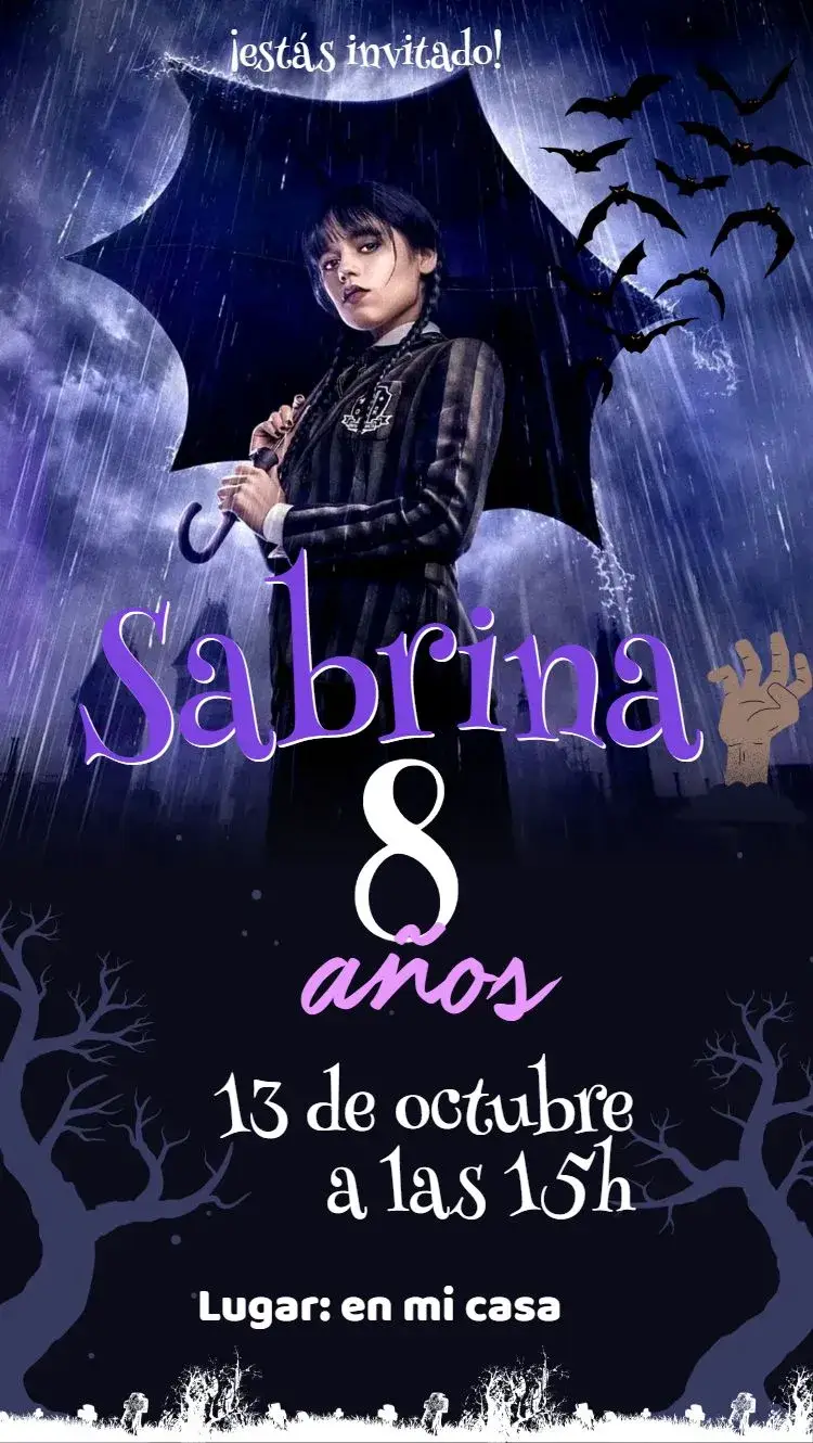 Invitación Wandinha