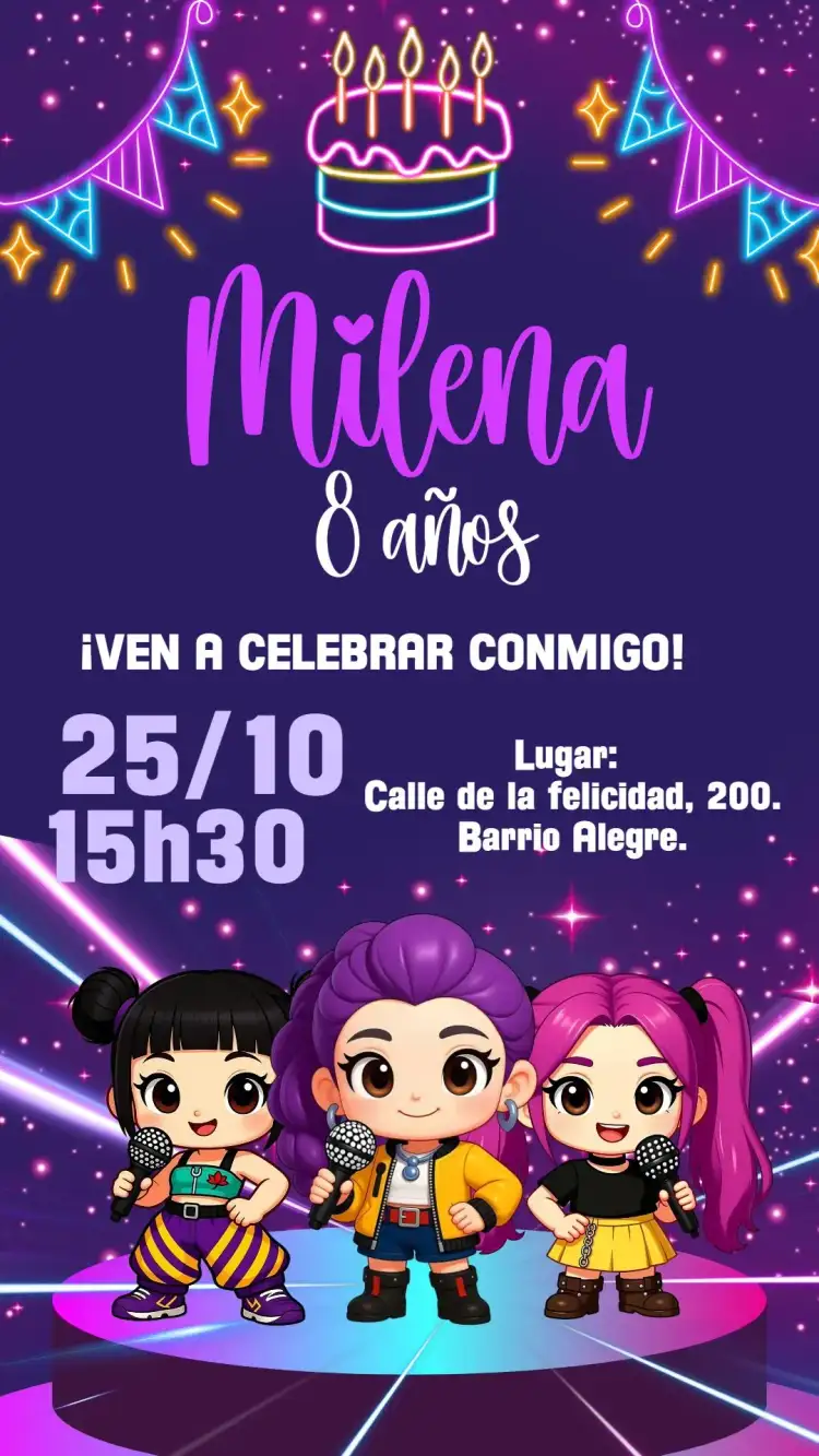Cumpleaños Guerreras del K-Pop