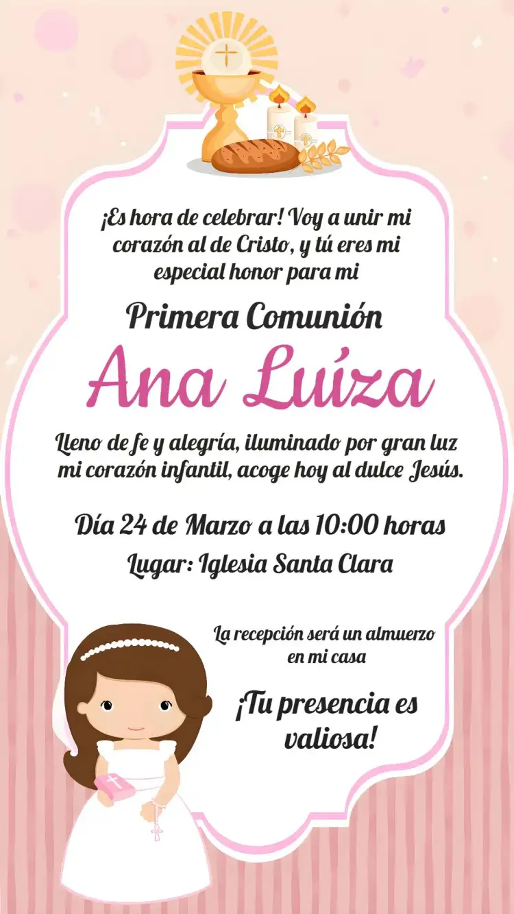 Primera Comunión Iglesia