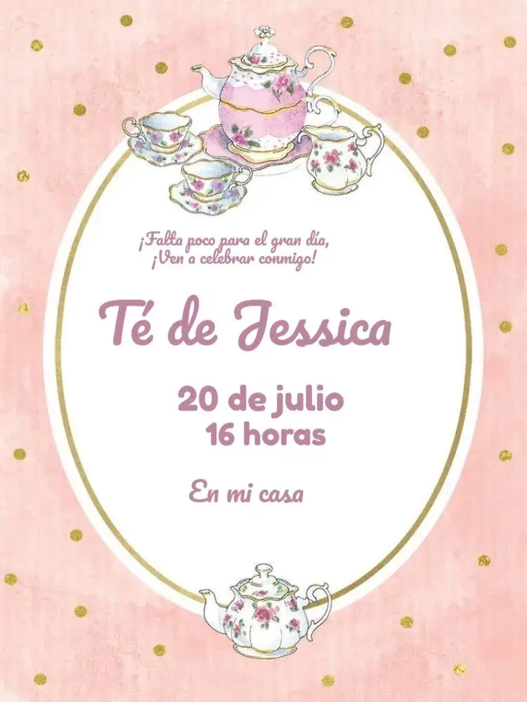 Invitación Despedida de soltera elegante para editar la olla editable y personalizable