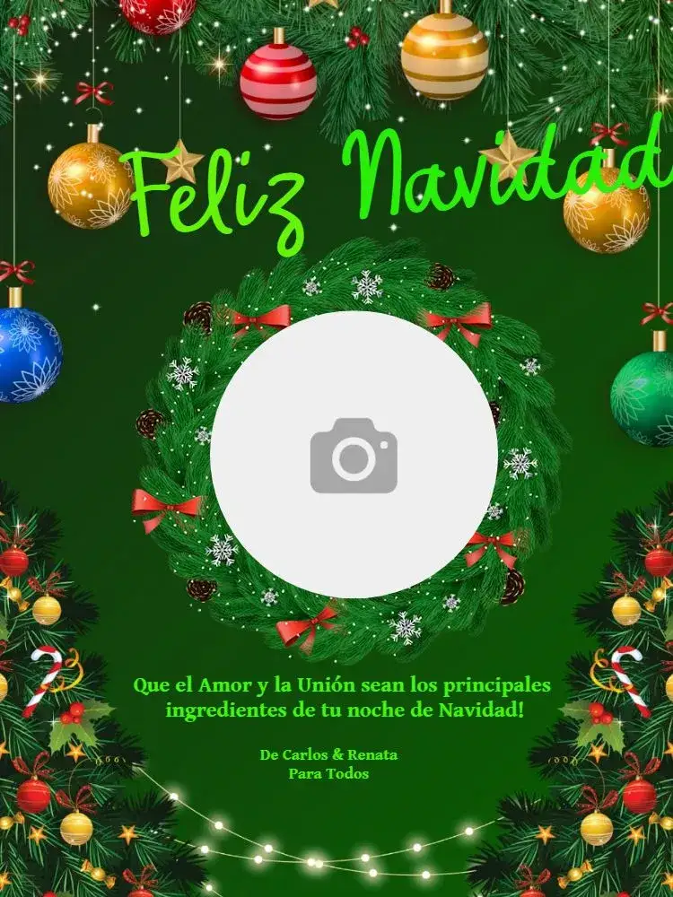 Invitación Tarjeta De Feliz Navidad Con Foto Festividades – tema Tarjeta clásico, festivo, colorido, elegante, navideño, vintage