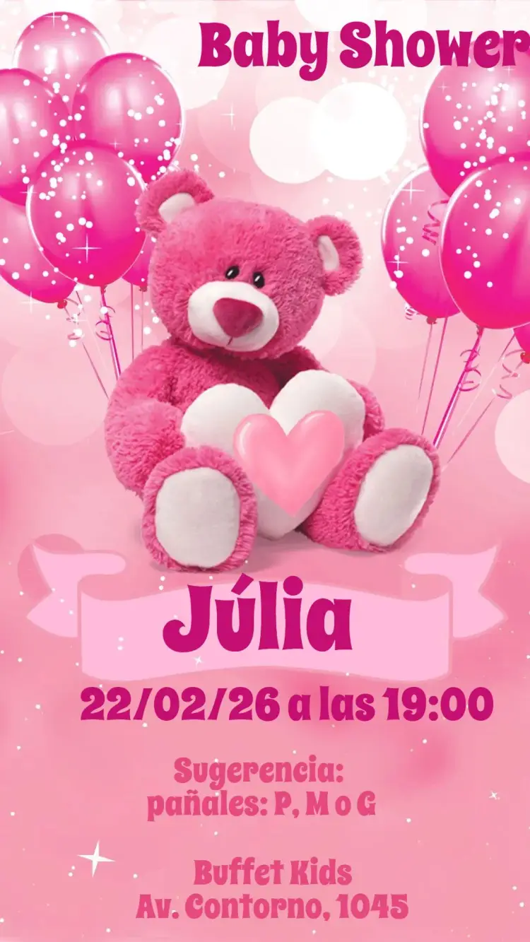 Invitación Baby Shower