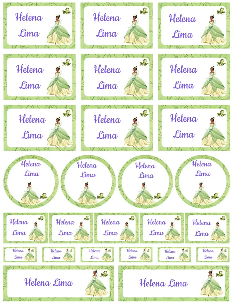 Invitación La Princesa y la Rana
