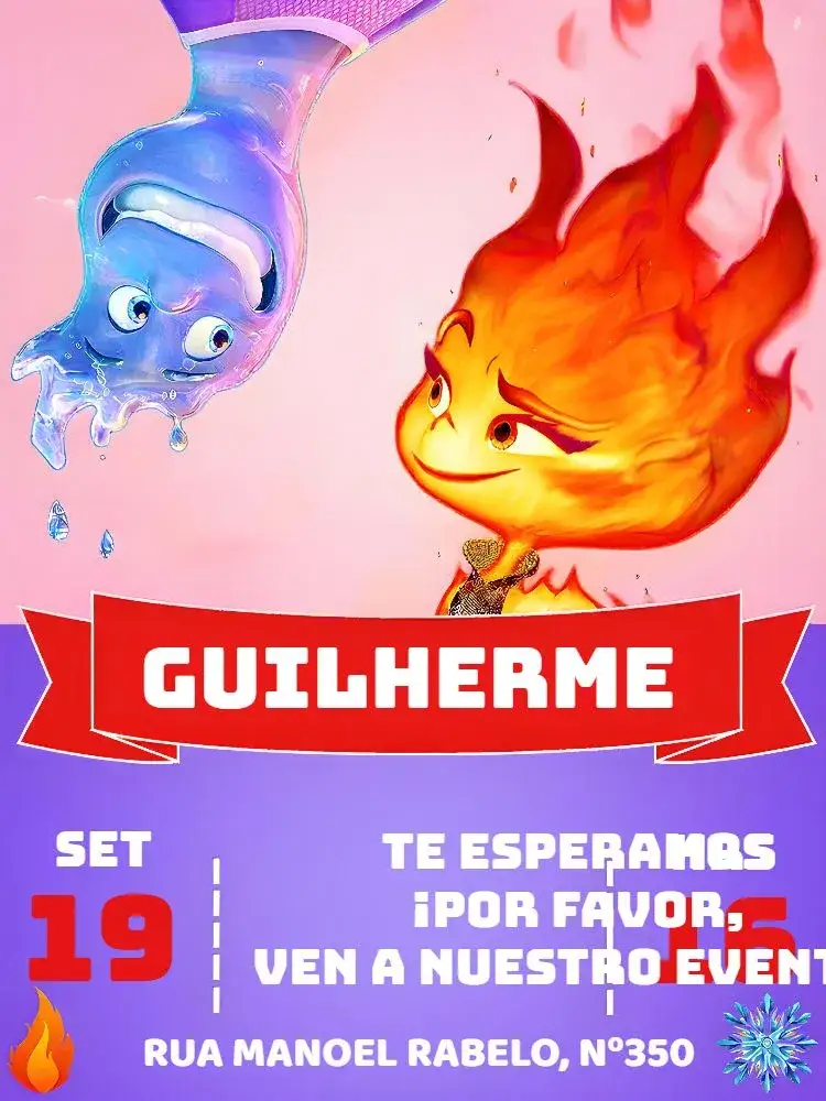 Invitación Elementos Tema – tema Fechas Conmemorativas moderno, colorido, temático, divertido, infantil