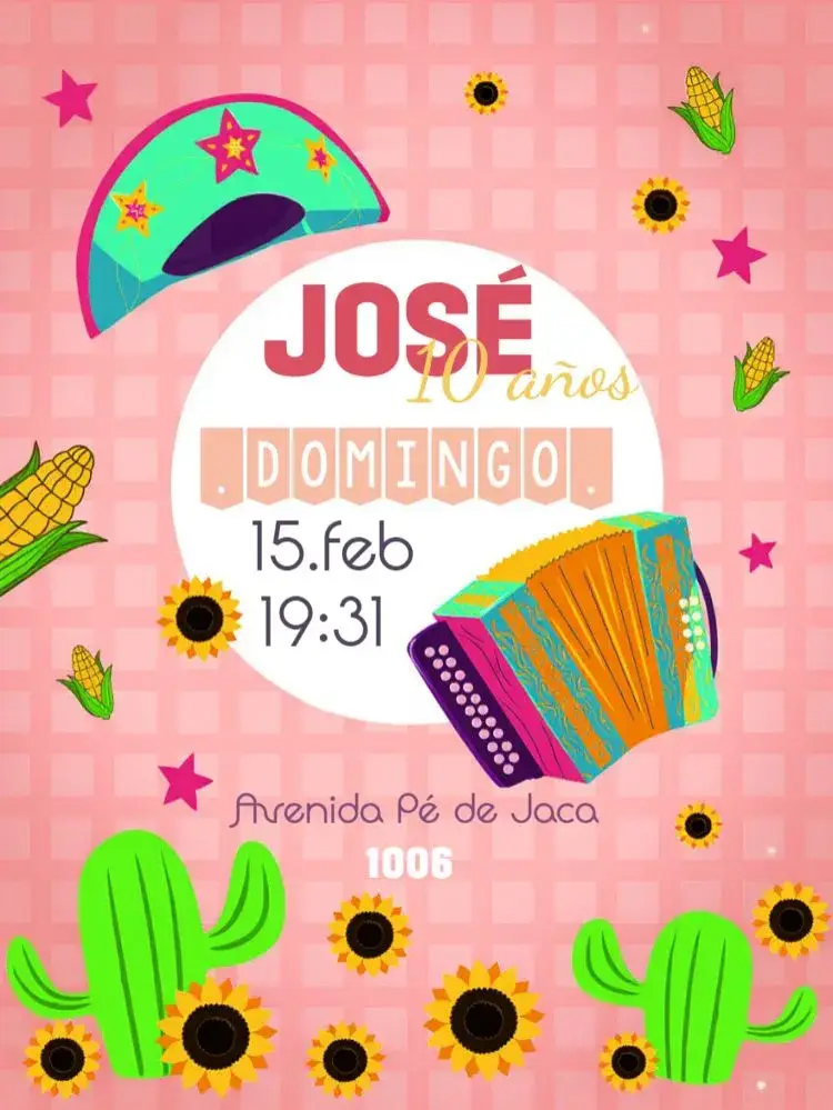 Invitación Nordestino Gaita