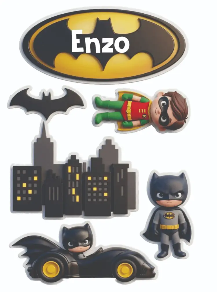Invitación Batman Baby 3