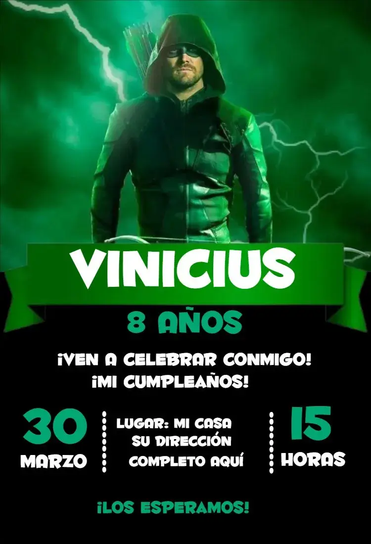 Invitación Flecha 1