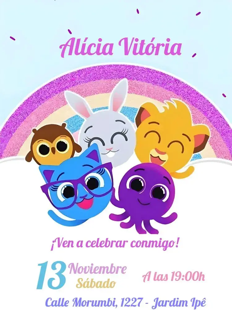 Invitación Bolofufos