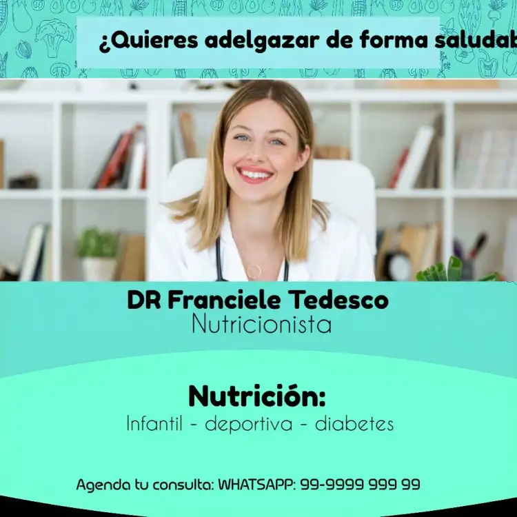 Publicación Para Nutricionista Con Presentación de Foto