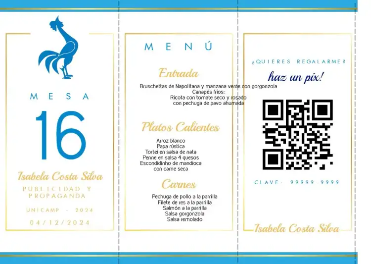 Menú Triángulo Graduación Publicidad Y Propaganda Formación