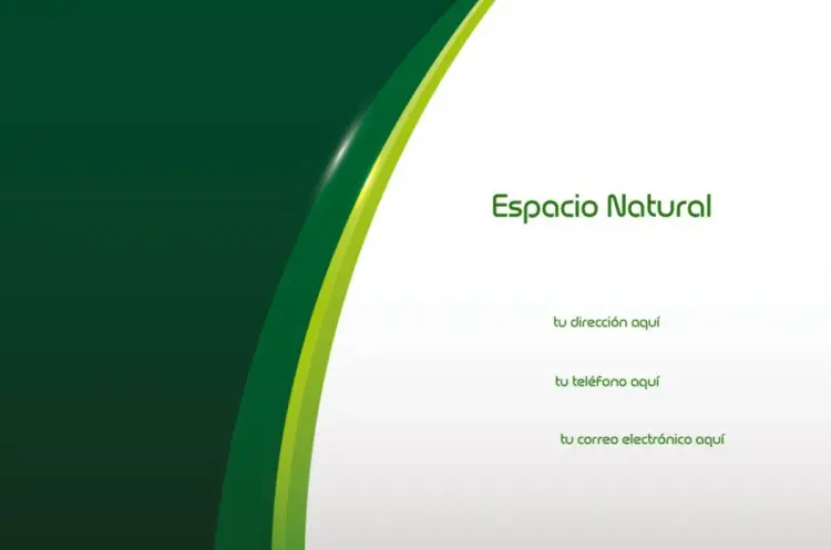 Invitación Tarjeta Reverso Naturaleza Vegetariana