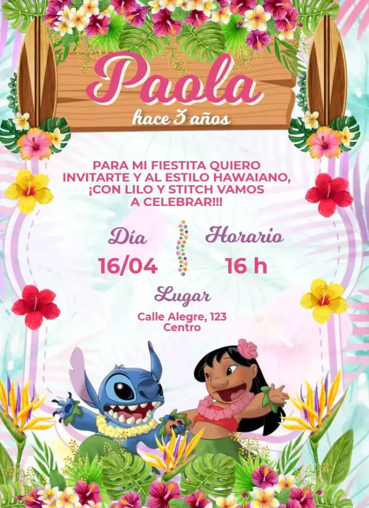 Lilo y Stitch Naturaleza