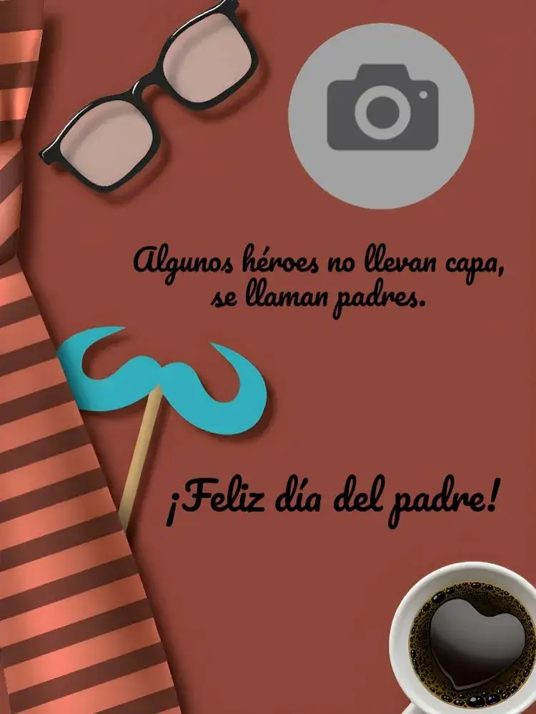 Invitación Publicación Día Del Padre Con Foto Héroe – tema Más buscados moderno, familiar, acogedor, colorido, minimalista