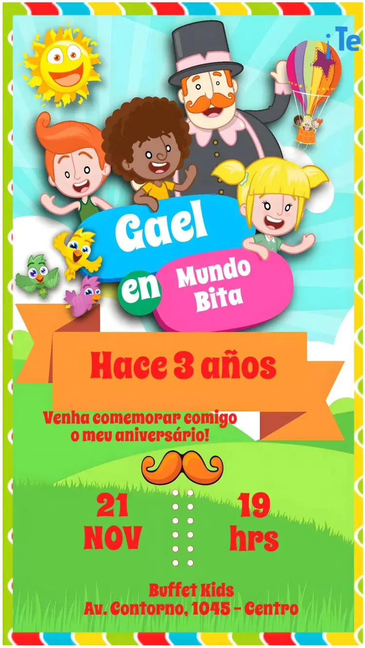 Invitación El Mundo Bita