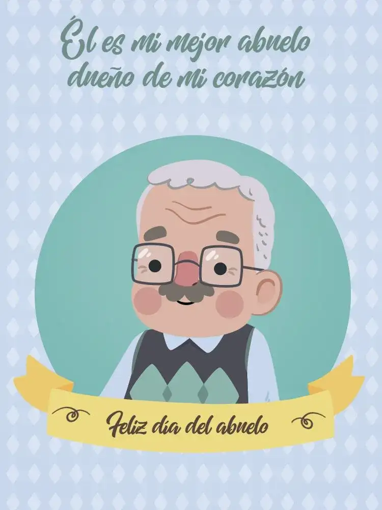 Tarjeta Día Del Abuelo Felicitaciones