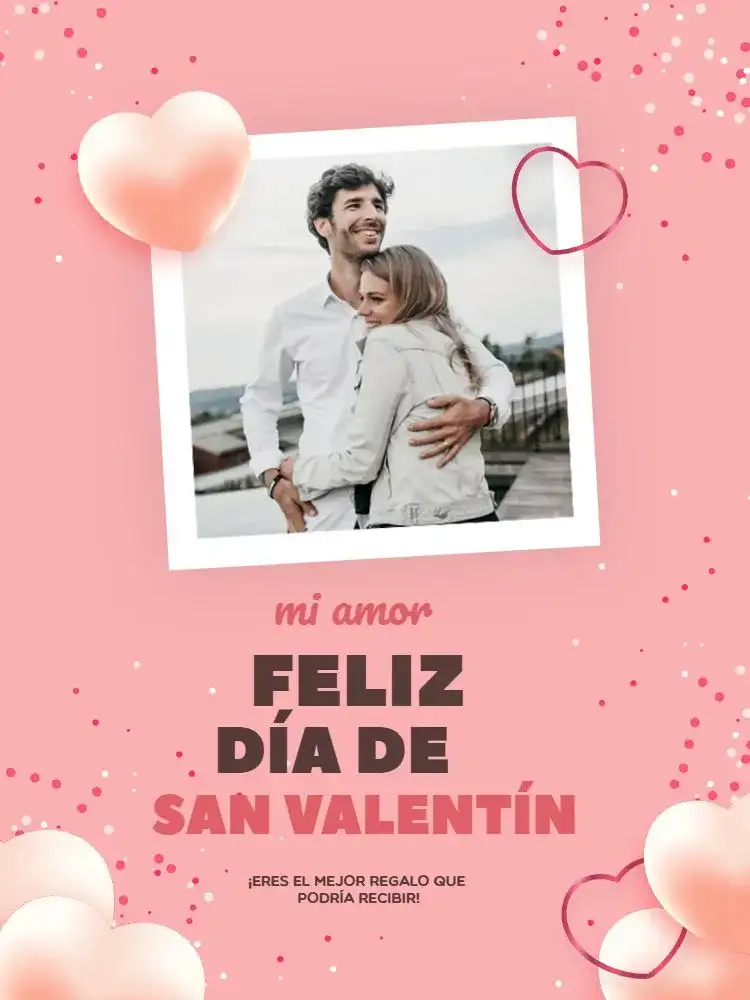 Tarjeta Día De Los Enamorados Delicada
