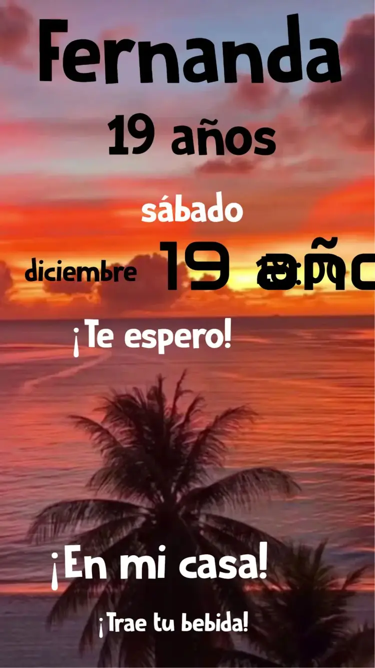 Invitación Tardizinha