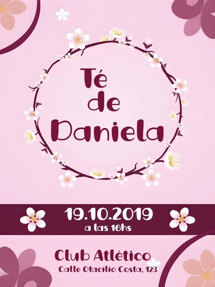 Invitación Despedida de Soltera Floral – tema Despedida de Soltera floral, delicado, rosa, moderno, romántico