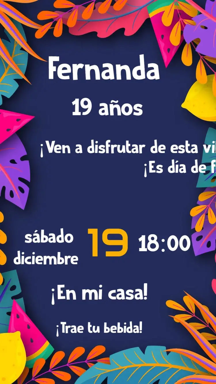 Invitación Verano
