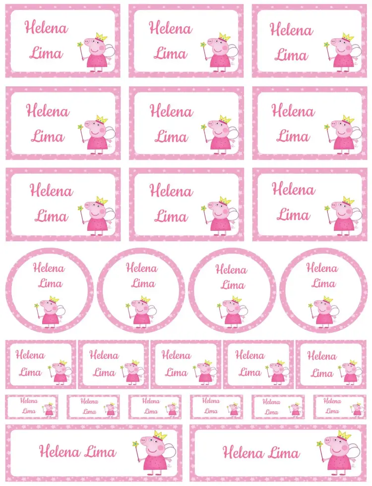 Invitación Peppa Pig