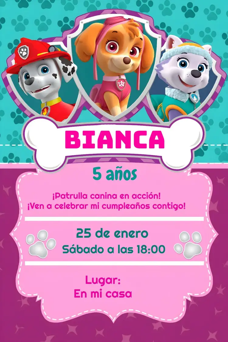 Patrulla Canina Rosa