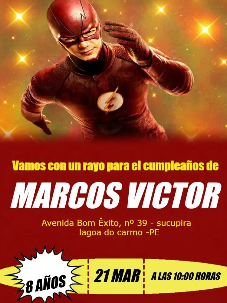Invitación Flash Vino