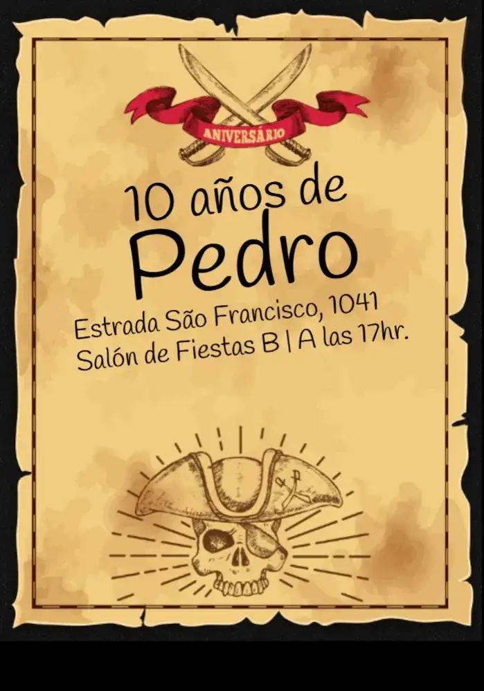 Mapa Pirata Fiesta