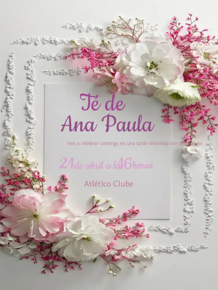 Invitación Despedida de soltera Fiesta