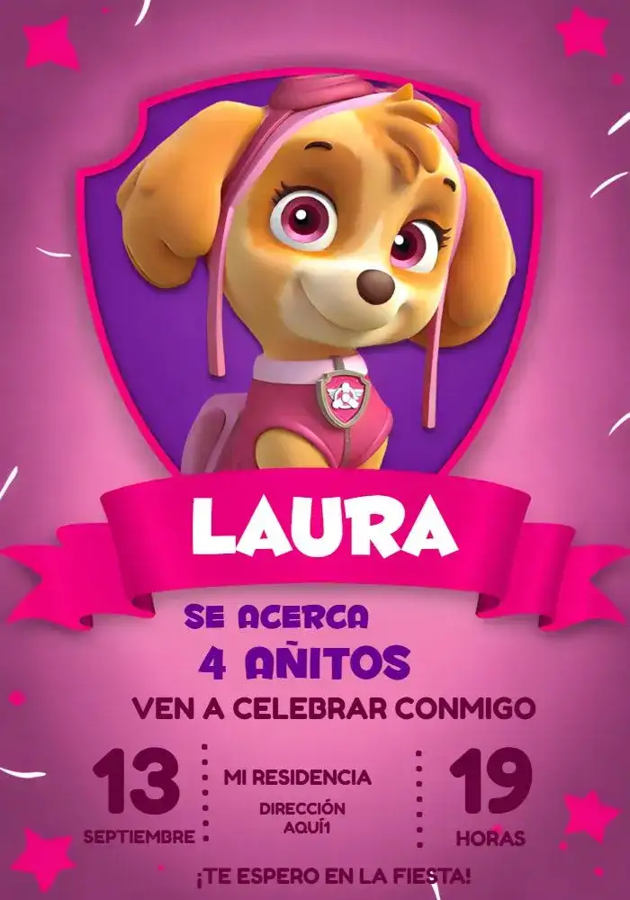 Skye Patrulla Canina Rocky
