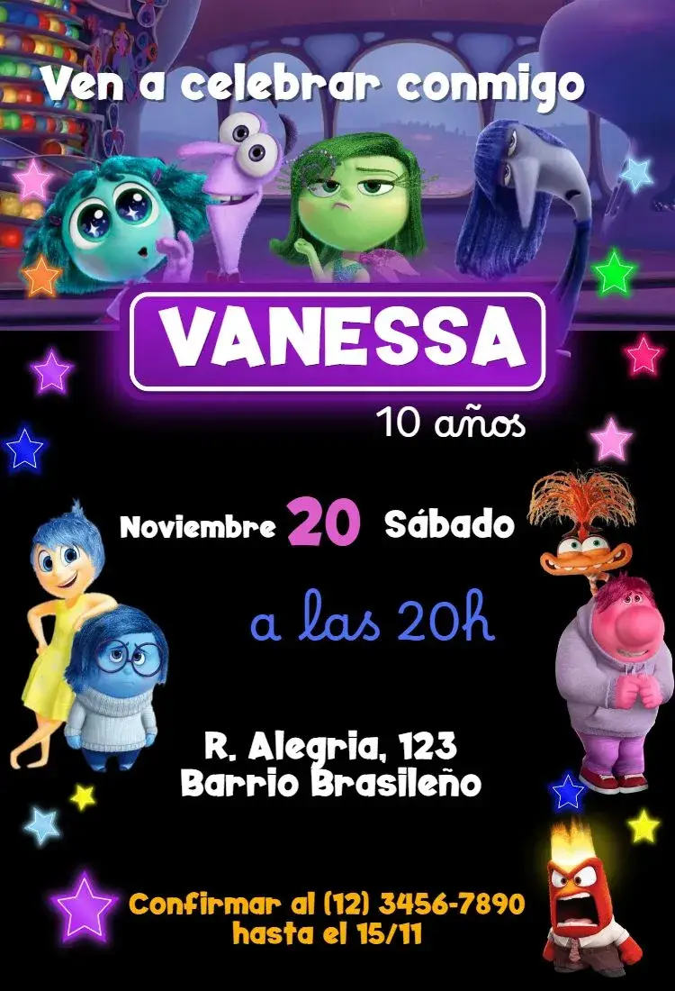 Invitación Divertidamente