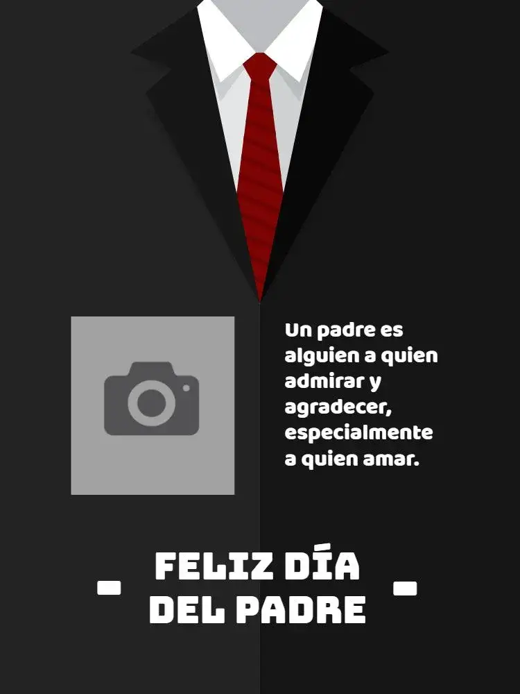 Invitación Cómo Hacer Tarjeta Día Del Padre Creativa Felicitaciones – tema Tarjeta moderno, elegante, minimalista, colorido, fotográfico, sustentable