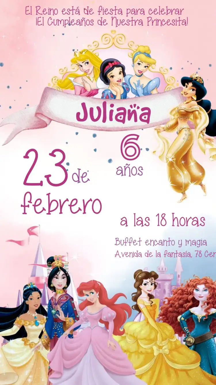 Princesas De Disney Realeza